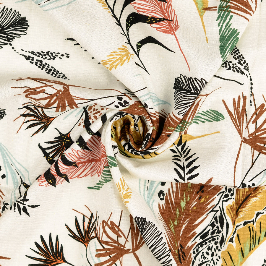 REMNANT 2.53 Metres - Atelier Brunette - Dobby Maple Viscose Dress Fab –  Lamazi Fabrics