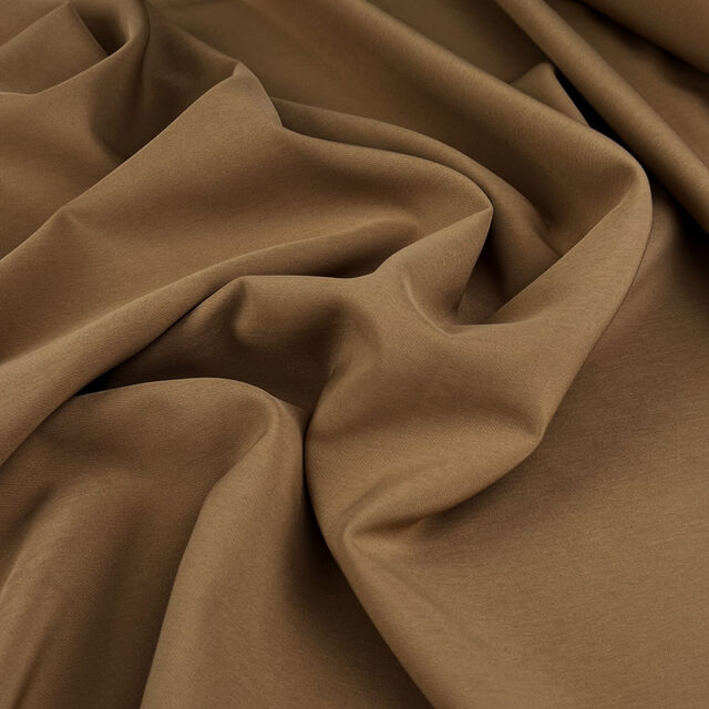 Polyester Stretch Lining. 150cm wide. Nude.