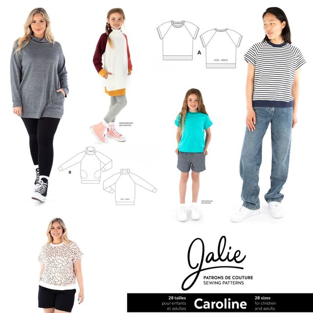 Jalie Caroline Raglan Tee