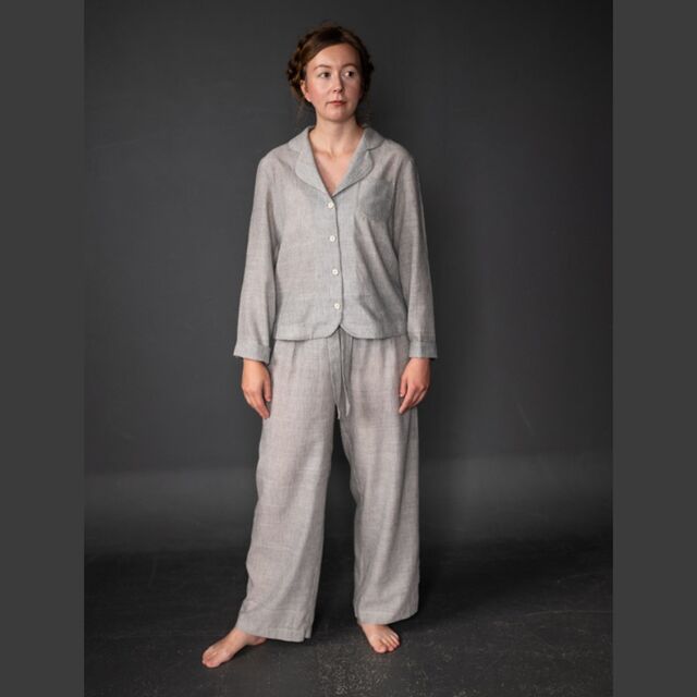 Silk pyjamas sewing pattern hotsell