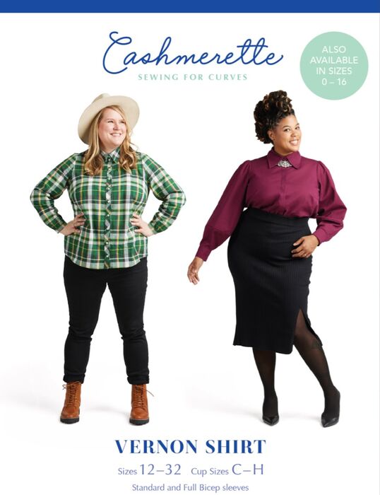 Cashmerette Vernon Shirt Pattern