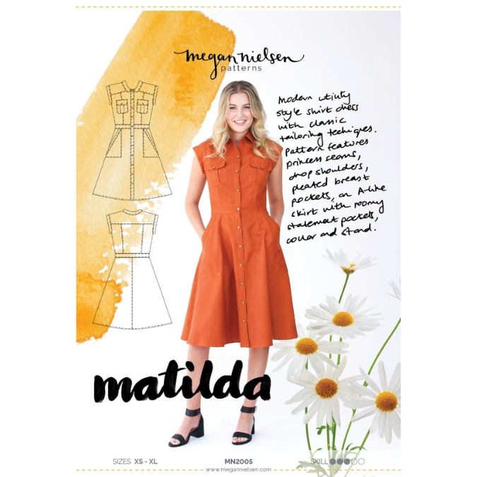 Megan Nielsen Matilda Dress | Harts Fabric