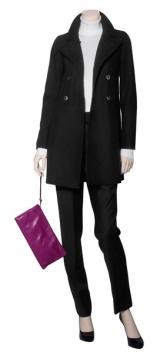 Black Woollen Coat and Trousers