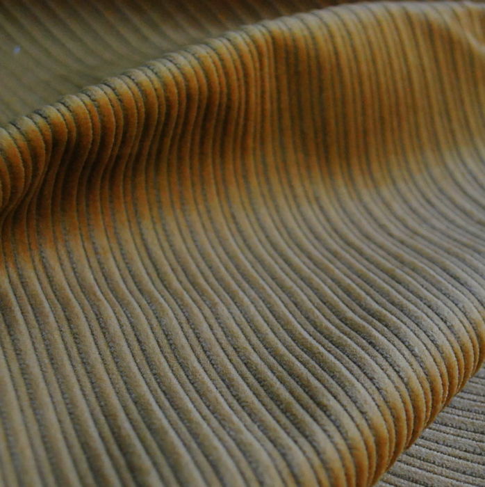 Corduroy fabric cotton pale gold