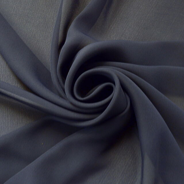 Polyester Triple Crepe Dressmaking Fabric - Cornflower Blue