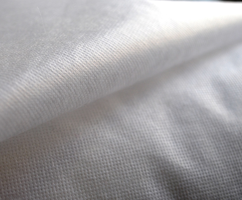 White Cotton Interlock Jersey Fabric