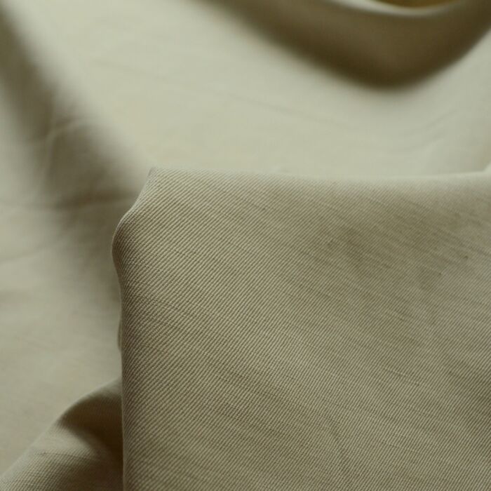 Square Peg Round Hall - Saergae - Beige Cotton Linen -cu