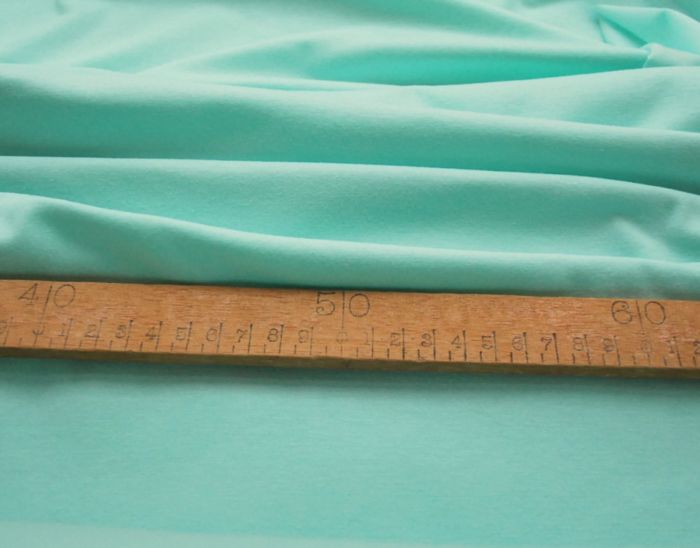 Cotton Jersey pale aqua s